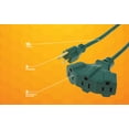 thumbnail image 6 of Woods 984413 25ft Outdoor Extension Cord with 3-Outlet Power Block, 6 of 9