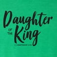thumbnail image 5 of Wild Bobby Daughter Of The King 2 Corinthians 6:18 Inspirational/Christian Women Tri-Blend Racerback Tank Top, Envy, Small, 5 of 5