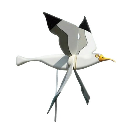 Windmill Decoration Bird Shape Garden Wind Spinner Ornament Resin
