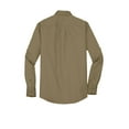 thumbnail image 6 of Port Authority Stain-Release Roll Sleeve Twill Shirt S649 - Vintage Khaki - S, 6 of 6