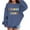 Navy, variant on Mercatoo 1st Day of Second Grade Sweatshirt Outfit Girls Bac𝐤 to School Graphic Tee Tops Kids Long Sleeve Oversized Pullover