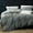 Dark Grey, variant on 3 Pieces Satin King Duvet Cover Set, Ultra Luxury and Soft with Hidden Zipper Design Comforter Cover Set, Dark Grey