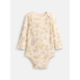 thumbnail image 2 of Disney Baby Wishes + Dreams Classics Bodysuits with Long Sleeves, 3 Pack, Sizes Newborn-18M, 2 of 4
