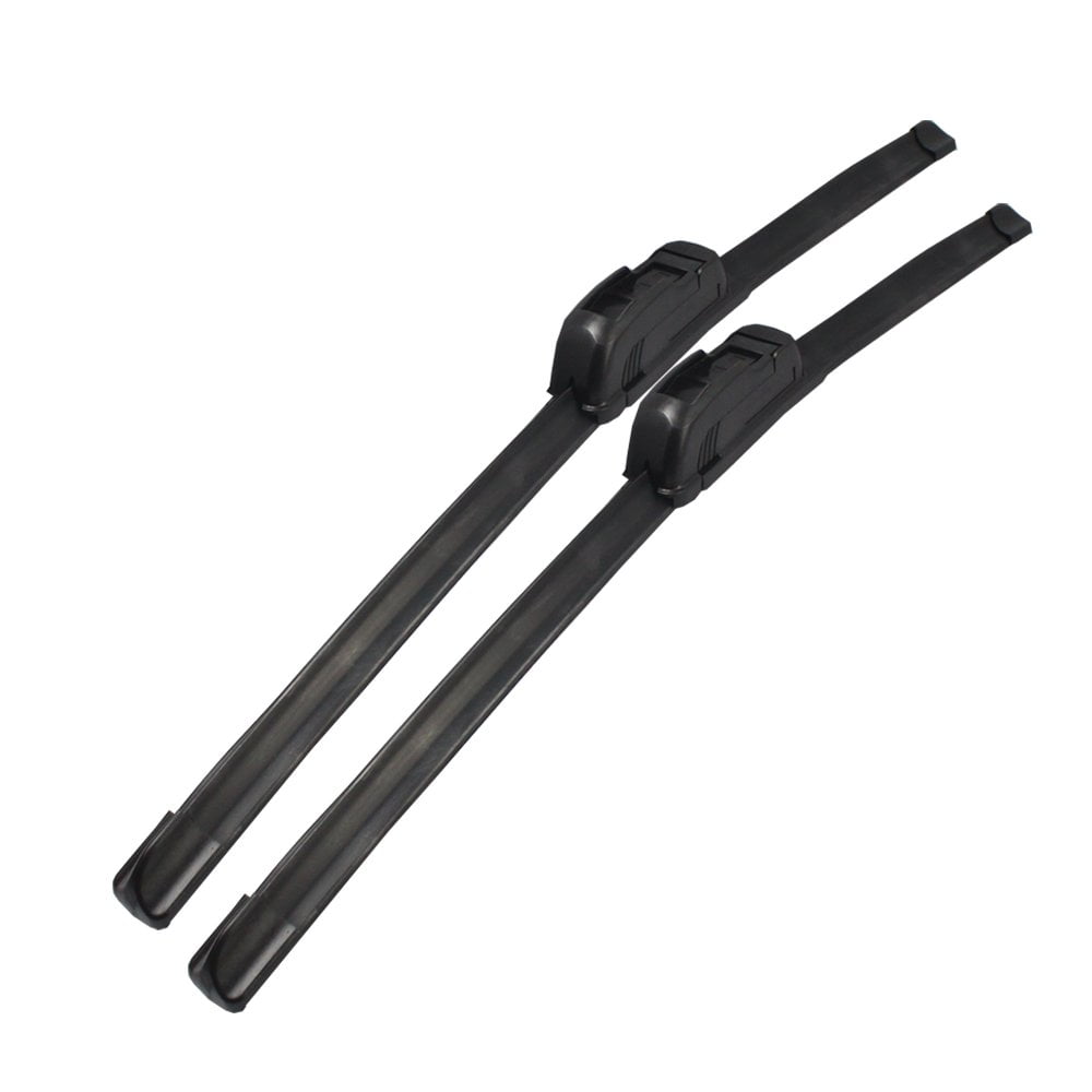 Front Window Windshield Wiper Blade Set Frameless JHook 2PCS For Many