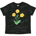 thumbnail image 3 of Inktastic Yellow Buttercup Flowers Boys or Girls Toddler T-Shirt, 3 of 5
