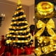 thumbnail image 1 of Adornos navideños, adornos navideños, regalos navideños, cadena de luces LED navideñas de 300 cm, luces decorativas para árbol de Navidad, atmósferas festivas navideñas, luces de plástico, cadena de l, 1 of 6