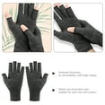 thumbnail image 2 of 1 par de guantes de levantamiento de pesas, guantes deportivos, guantes transpirables para fitness, guantes antideslizantes para entrenamiento en el gimnasio., 2 of 6