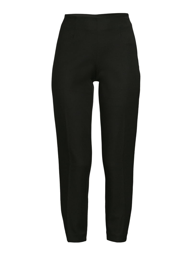 cotton spandex dress pants Navy Stretch Cotton Dress Pant