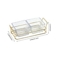 thumbnail image 3 of Beautynvta 2 Compartment Snack Tray, Fruit Storage Tray, Divided Fruit and Candy Dish for Snacks, Fruits, Candy and Condiments, 3 of 6