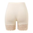 thumbnail image 6 of XIAONU Women's Lace Biker Shorts Elastic Waist Stretch Fit Bottoms, 6 of 8