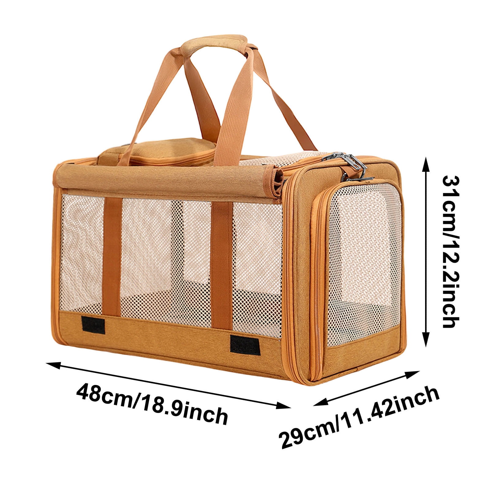 Versatile Pet Backpack for Secure Cat and Small Dog Travel with Convenient Storage Compartments