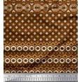 thumbnail image 1 of Soimoi Cotton Voile Fabric Aztec Geometric Print Fabric by The Yard 56 Inch Wide, 1 of 3