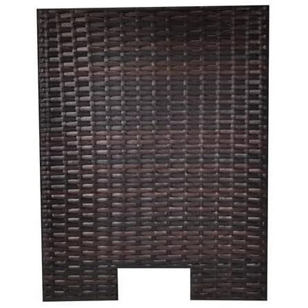 Fire Pit PE Rattan Panel Replacement Part, Suitable for Model Number: SLFPTL