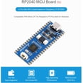 thumbnail image 2 of RP2040-Plus Mini Board High-Performance Pico-Like MCU Board Based on RP2040 Chip,Dual-core Arm Cortex M0+ Processor,USB-C Connector,Onboard 4MB Flash,Higher Current DC-DC Chip, 2 of 4