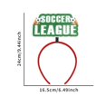 thumbnail image 2 of ¡Venta caliente! Diadema del aficionado al fútbol de la Copa de Europa, diadema del aficionado al fútbol de la decoración del partido, 2 of 2
