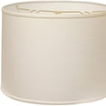 thumbnail image 4 of HomeRoots 470199 18 in. Throwback Drum Linen Lampshade White, 4 of 6