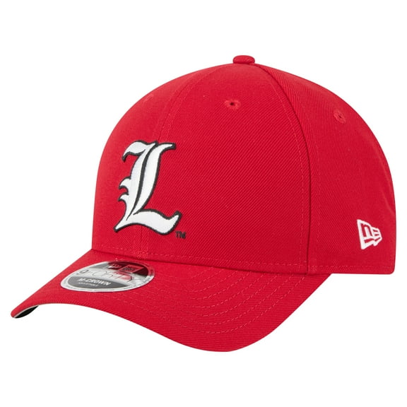 Men's New Era Red Louisville Cardinals Team Collective 9FORTY M-Crown Adjustable Hat