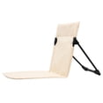 thumbnail image 1 of Almohadilla de respaldo para acampar, cojín plegable para sentarse, cojín para silla Oxford, accesorio para acampar para parques, música, conciertos, Caqui, 1 of 8