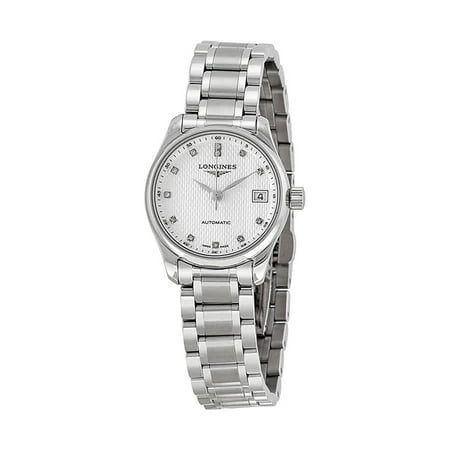 Longines Master Collection Silver Dial Stainless Steel Ladies Watch