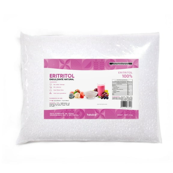 Eritritol  2 kg Natulce 100% Natural Sin Calorías