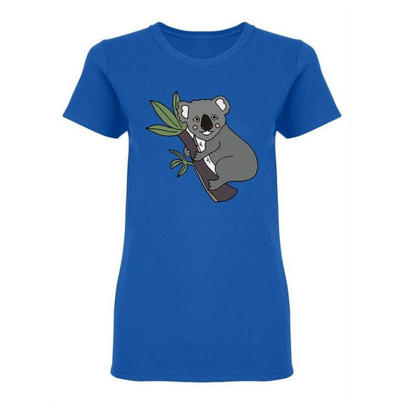 Koala With Eucalyptus T-Shirt Women -Image by Shutterstock, Female 3X-Large