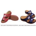 thumbnail image 2 of Sonducket 2 pack/lote zapatillas de mujer elegantes y cómodas para el hogar cómodas zapatillas de mujer Calzado rojo 35.1, 2 of 6