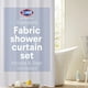 thumbnail image 1 of Juego de cortinas de ducha CLOROX para baño, impermeables, con forro, 70 x 72, 1 of 8