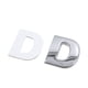 thumbnail image 1 of 4,5CM Vehículo Metal Cromado Letra D Etiqueta 3D Emblema Pegatina Carrocería de Coche, 1 of 1