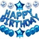 thumbnail image 1 of Juego de decoración de globos de feliz cumpleaños, globos con letras de aluminio, pancarta, globos de estrellas con lentejuelas para decoración de fiesta, 1 of 5