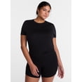 thumbnail image 2 of Avia Women's and Women's Plus SoftSculpt Tee with Short Sleeves, Sizes XS-4X, 2 of 7
