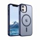 thumbnail image 1 of Chenchen Magnetic for iPhone 11 Phone Case(Compatible with MagSafe)(Military Grade Drop Protection) Translucent Matte Shockproof Phone Cover, Navy Blue, 1 of 1