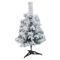 thumbnail image 1 of Abbracc Artificial Christmas Tree Decoration Flocking Xmas Tree for Entrance Indoor S S, 1 of 9