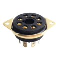 thumbnail image 3 of 2025 Latest Model 8Pin Vacuum Tube Socket Octal for 6P3P 6P6P 6n8p 6n9p 5Z3P 5Z2P 6j8p EL3, 3 of 5