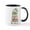 White/Black Inside, variant on CafePress - Shih Tzu Spa Mugs - 11 oz Ceramic Mug - Novelty Coffee Tea Cup