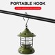 thumbnail image 1 of Linterna portátil USB Retro Camping Tienda de campaña impermeable Luces colgantes Lámparas (Verde), 1 of 7
