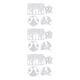thumbnail image 5 of Ounissouiy 4 Pieces Christmas Dies Snowflake Pattern Rust-proof Steel Card Mold Making High-carbon Paper Stenciling for Embossing como se muestra 3piezas Ounissouiy CBP257992, 5 of 6