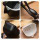 thumbnail image 5 of Exprimidor manual de cítricos, recubierto de teflón para frutas, extractor de jugo portátil y conveniente para bebidas y cócteles con clip para alimentos: Negro JM, 5 of 5
