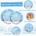thumbnail image 3 of Platos y servilletas de fiesta de 96 unidades de Winter Wonderland de CHUNNIN, 3 of 7