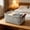 Gray, variant on ZZkhGO Soft Corduroy Storage Basket, Leather Handles Fabric Organizer Bin with Metal Rivets, Collapsible Nursery Toy Closet Organizer for Home Bedroom Living Room, Gray