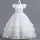 thumbnail image 4 of Vestido infantil Vestido de princesa Estilo pontu largo Vestido de actuación de piano para espectáculo de cumpleaños de niñas, 4 of 5