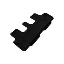 3D MAXpider Custom Fit Kagu Floor Mat (Black) Compatible with Toyota 4RUNNER / Lexus GX460 2010-2024 - Third Row