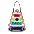 thumbnail image 5 of Evergreen Happy Birthday Burlap Door Decor, 13.5x17.5"H, 5 of 9