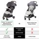 thumbnail image 5 of Cochecito Summer Infant 3Dquickclose CS+ plegable y liviano, 5 of 9