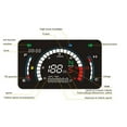 thumbnail image 4 of Motorcycle Digital Gauge Clear Display Speedometer with Speed & Mileage for CG125, ITALIKA EX125 FORZA125 FT125, 4 of 13