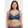 thumbnail image 3 of Mamia Women's Basic Lace/Plain Lace Bras Pack of 6- Various Styles Florence, 42DD, 3 of 7