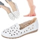 thumbnail image 5 of Zapatos Sin Cordones para Mujer Bailarinas Con Ojales Florales Antideslizantes La Playa Verano, 5 of 9