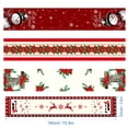 thumbnail image 4 of braveheart Premium Christmas Table Runner Stylish Holiday Flair With Delicate Floral Easy And Convenient To Clean. B04, 4 of 6
