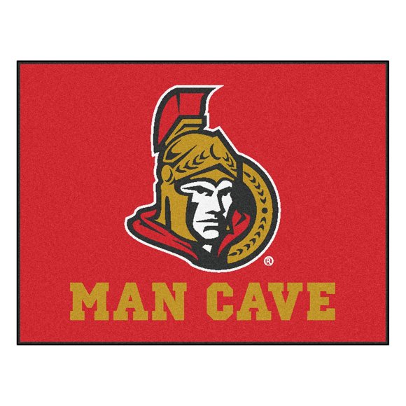 Tapis « Man Cave » Sénateurs d'Ottawa de la LNH par FanMats
