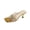 Gold, variant on Women’s Thong Heeled Sandals Beaded Embellished Mule Slip-On Open Toe High Heel Dress Sandals Evening Party Wedding Shoes,Gold Size 40