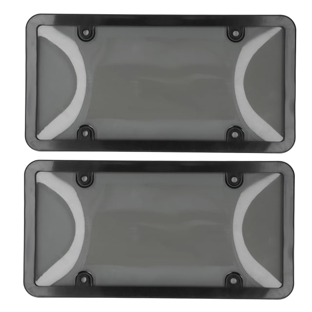 Protector De Placa De Matrícula Con Marco Juego De Cubierta Protectora Exterior Impermeable Para Placa De Matrícula Para Camión De Coche ANGGREK Otros Vehículos